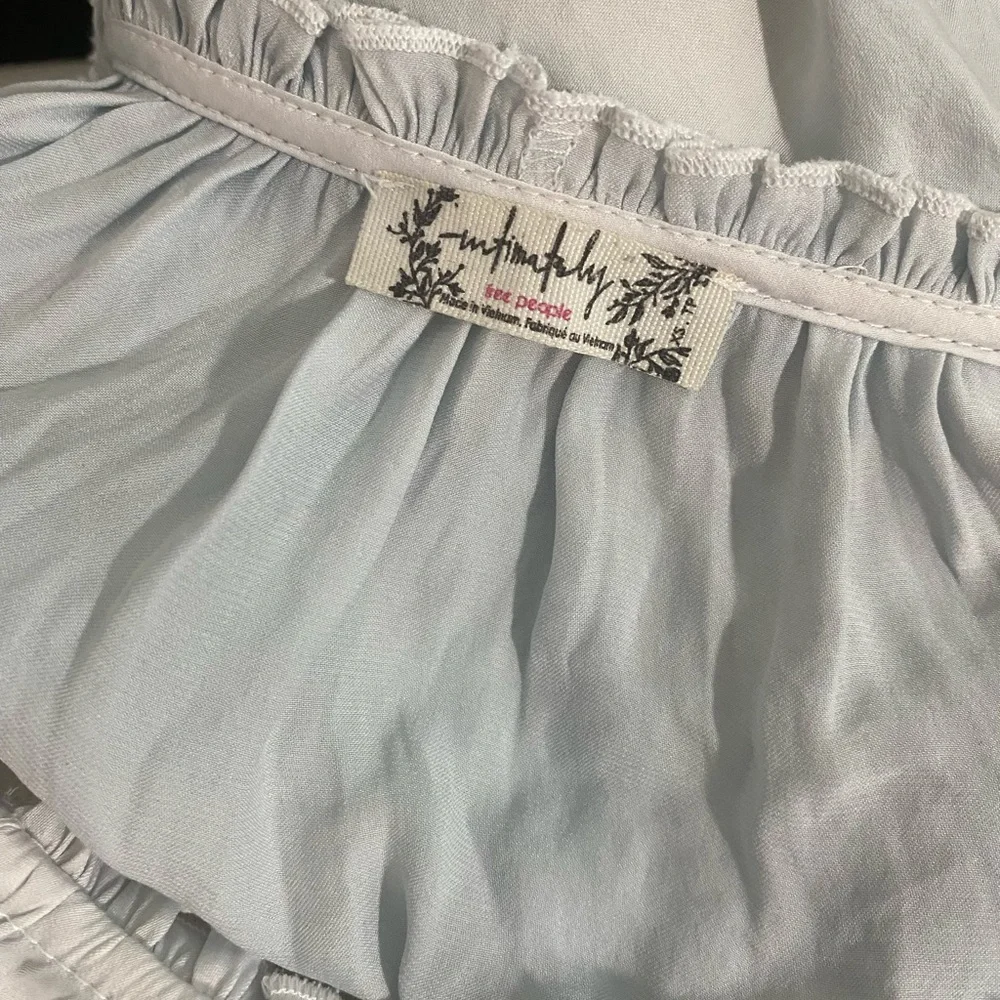 free people intimately all tucks bodysuit sz- xs - Picture 5 of 5